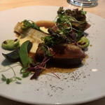 B - 【Lunch】（2000円税抜）☆メイン【マグレ鴨のロティ ジュのソース】