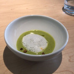 B - ☆本日のスープ【グリンピースのスープ】