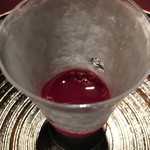 赤坂 渡なべ - ・自家製酵素ビーツのジュース  のどごしさわやかで美味しい。 