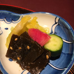 赤坂 渡なべ - 香の物