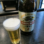 Unagi Kawa Zakanaryourioomoriya - 瓶ビール（キリン一番搾り）