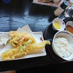 定食たちばな - 2019年4月　天ぷら定食　650円