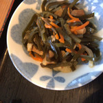 古謝そば屋 - おかず