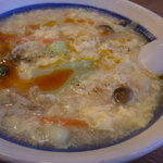 Hachiban Ramen - 酸辣湯麺　\680