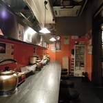 まだ夕方なので人も少ない・・・・