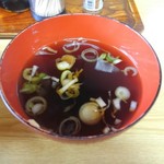 Hanamaru Soba - スープ