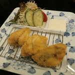 割烹旅館 鶴屋 - アジフライ