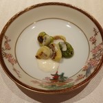 リストランテ ラ・バリック トウキョウ - 空豆とニョッキ