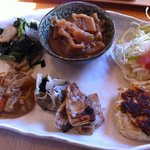 ふくろう - メインは切干大根バーグ