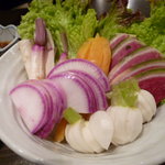 Chigasaki Kabune - 野菜盛り