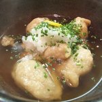 しらいし - 揚げ出し蕎麦がき