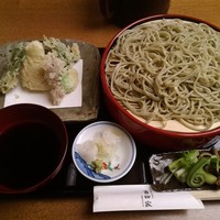 そば会席 立会川 吉田家 - 春の彩りそば（大盛り）