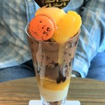 リンツ ショコラ カフェ - パフェオランジュ