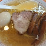 中華そば さとう - 中華そば(中)¥600＋玉子¥100