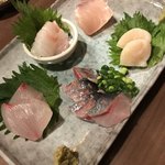三輪商店 - 鮮魚5種盛り