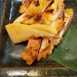 とんがらし - 大山地鶏もも味噌漬け焼き