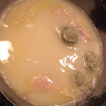 旬酔基じ - 基じの鶏スープ鍋♬(白濁スープの水炊き)