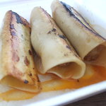 臥龍坊 - 焼き餃子　★★★☆☆　一風変わった味