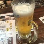 Taishuusakaba Kushikacchan - 生ビール