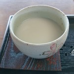 紫雲出山遺跡館喫茶コーナー - 酒粕の甘酒でした♪