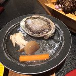 橋津屋 - アワビバター焼き