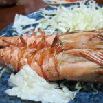 やきとり処地鶏屋 - エビの塩焼