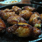 やきとり処地鶏屋 - 鳥皮包み揚げ