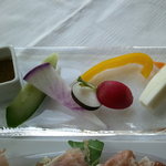 サーラ アマービレ - 季節野菜のバーニャカウダ