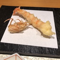 天麩羅くろさわ - 車海老、頭
