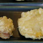 かしわ（５０円）さつまいも（１００円）