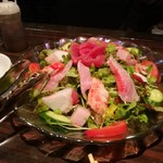 Tamashamo Ikizakana Mogura - 海鮮サラダ　１０５８円