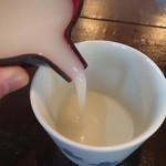 かぶらや - 蕎麦湯