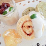 こまめカフェ - この豆乳クリームが美味！