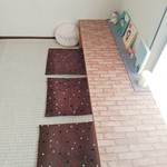 こまめカフェ - サッシ前の席…ここで2時間❓❓