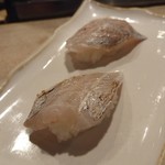 名代 駒寿司 - 太刀魚炙り握り