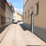 Franziskaner in der Au - 集合住宅のこんな路地を通ると