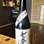 徳山鮓 - 七本槍 特別純米酒。 　　　　　2019.03.16