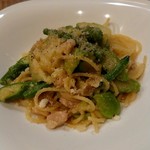 OSTERIA Lumaca - 春野菜のスパゲティ"ヴィニャローラ"（ハーフサイズ）