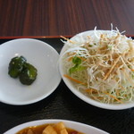 Taiwan Ryourishouryuu - サラダ、漬物