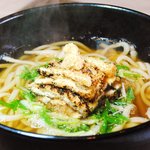 Udommeshibunsuke - きざみうどん・そば　￥５50　炙ったお揚げが香ばしい、あっさりうどんです。