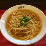 竹末道の駅本陣 - 醤油素ラーメン６５０円