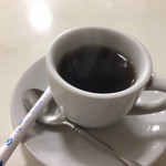キッチン貝殻 - コーヒーは、無料サービスです。看板のコーヒーなので結構本格的で美味い。