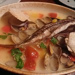 Bistro UO-ZA - アクアパッツァほうぼう1480円だったかな？