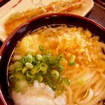 こだわり麺や - かけうどん（小）