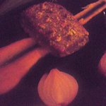 ブルガズ アダ - 仔羊フィレ肉のローストのアップ