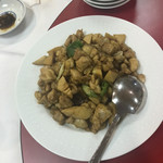 錦城閣 - 鶏カシューナッツ炒め