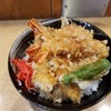 天丼ふじ - 海老天丼。