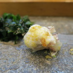 寿司栄 - 朝締め鯛焼き霜