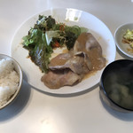 カフェ シュシュ - 味噌豚定食