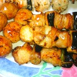 日本一 - つくね串  ももねぎ串